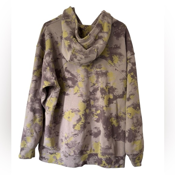 Lululemon All Yours Hoodie Orbital Tie Dye Mauve Grey Multi Size 16 - Picture 4 of 4
